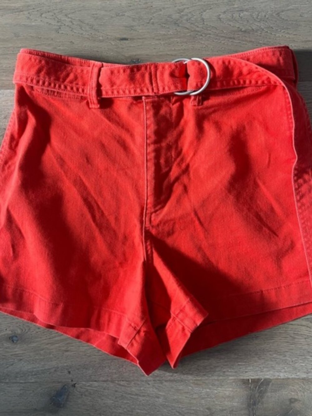 High Rise Jean Shorts